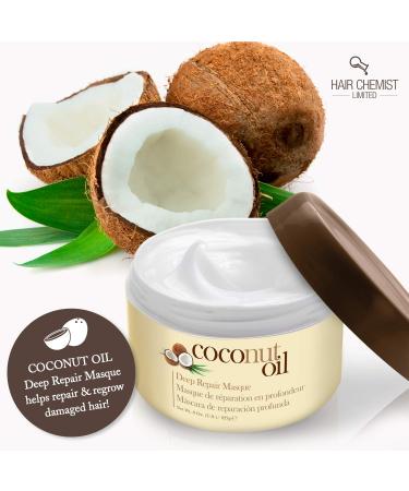 Hair Chemist Coconut Oil Masque 8 oz - Pack of 2 | Deep Conditioning Treatment - Buy Online on GoSupps.com