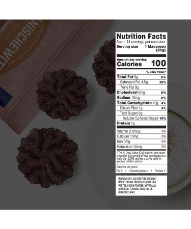 Manischewitz Red Velvet Macaroons - Kosher for Passover - 10 Oz, 2 Pack - Buy Online on GoSupps.com