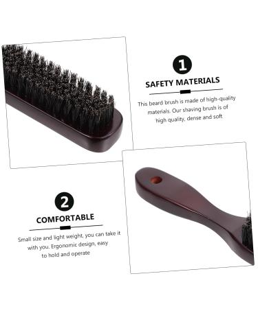 Minkissy Beard Brush Set - Long Handle Wooden Care - 3 Pieces for Perfect Grooming | International Shipping Available - Buy Online on GoSupps.com