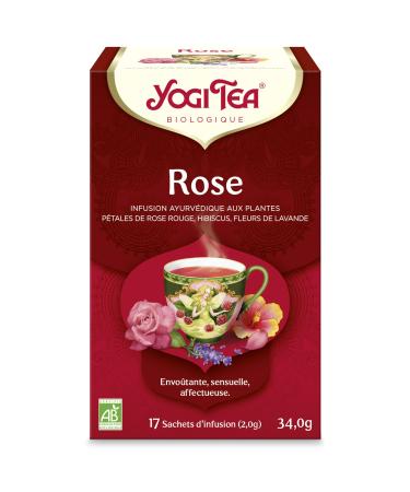 Yogi Tea Yogi Tea bio rose 17 sachets 34g
