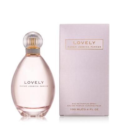 Lovely by SJP - Sweet, Floral, Musky Amber Woody Eau De Parfum Spray Fragrance for Women - With Notes of Mandarin, Bergamot, Apple, and Cedarwood - Intense, Long Lasting Scent - 3.4 oz 3.4 Fl Oz (Pack of 1)