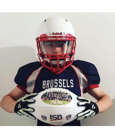 Ballstars Personalized Full Size Custom Football Trophy - Ideal for Coaches, Dads & Football Fans - Buy Online on GoSupps.com
