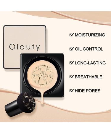 Mushroom Head CC Cream Foundation | Brightening Moisturizing Makeup Primer | Full Coverage BB Cream (Buff Beige) - Buy Online on GoSupps.com