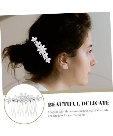 Didiseaon Bangs Comb Hair Flowers for Women Wedding Hair Clip for Wedding Decorative Hair Clips Hair Comb for Women Hairbrushes for Woman Bridesmaid Rhinestones Accessories Aluminum Alloy - Buy Online on GoSupps.com