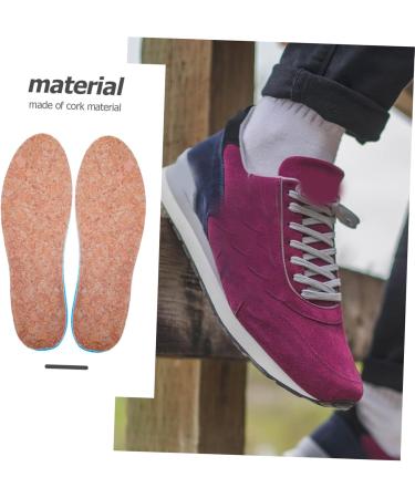 FRCOLOR Cork Insole Lifts for Men - Invisible Height Increase Inserts & Wearable Heel Cushions - Buy Online on GoSupps.com