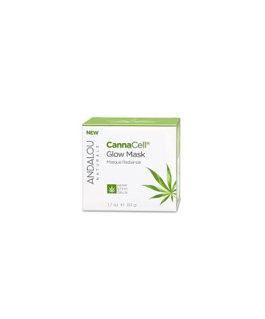 Andalou Naturals CannaCell Glow Mask - 1.7 oz | Radiant & Nourishing Skincare - Buy Online on GoSupps.com