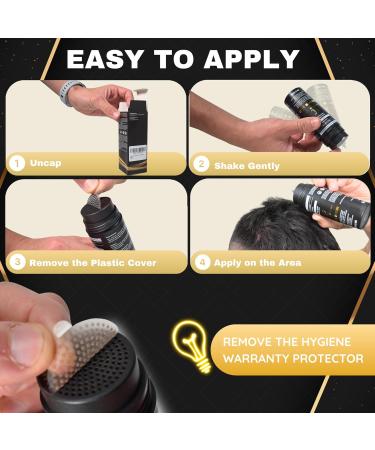 Salvathor Duran Hair Fibres Hair Fibres Hair powder Fibres Thick Fiber Hair Fibre Hair Fiber Hair Fibers Thick Fibre 25g Bottle Completely Conceals Hair Loss (Medium Brown) - Buy Online on GoSupps.com