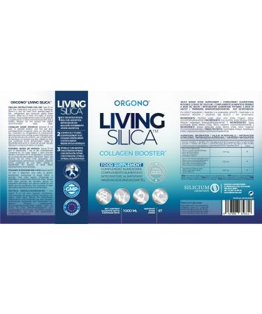 Buy Orgono Living Silica Collagen Booster - Premium International Shipping | Enhance Skin Health & Hydration - Buy Online on GoSupps.com
