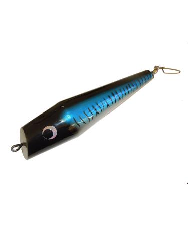 EatMyTackle Blue Water Bowling Pin Teaser | Saltwater Fishing Lure 13 Inch