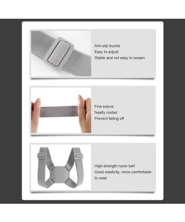 Posture Corrector Intelligent Posture Corrector Induction Upper Back Brace Adjustable Kids Posture Reminder Raise Your Head And Chest To Enhance Your Temperament favorite gift lofty ambition - Buy Online on GoSupps.com