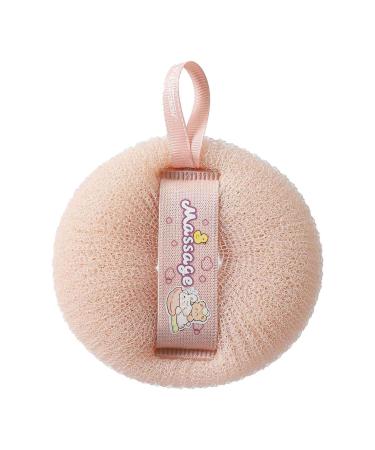 Bath Sponge Soft Exfoliator Shower Body Wash Scrub 11/14cm Foam Loofah Sponge FPM Loofah Sponge for Extra Foaming Bathing Sponges for Shower for Adults & Childrens Pink