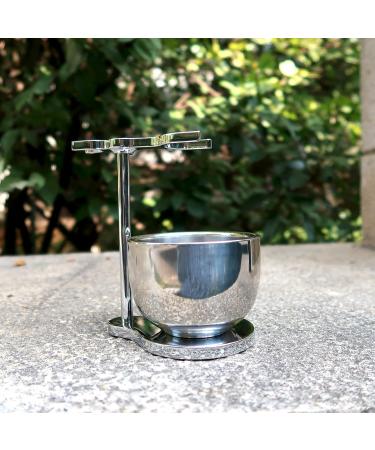 CRUCISRESIN Wet Shaving Stand and Bowl - Premium Resin Shaving Set - Buy Online on GoSupps.com