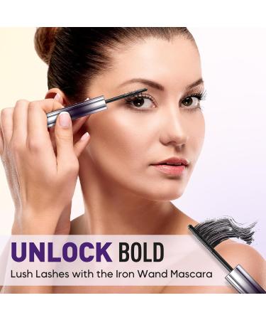 Generisch Non-clumping waterproof 3D metallic mascara with serum for natural length and thin voluminous lashes. Extends and adds volume for naturally beautiful lashes. - Buy Online on GoSupps.com