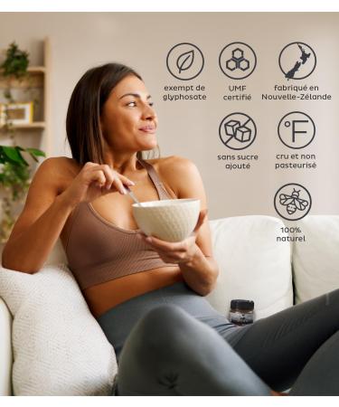 Steens Manuka Honey - MGO 263+ - 100% Certified Pure Raw Manuka Honey UMF 10+ - Jarred and Sealed in New Zealand - Manuka Honey - Buy Online on GoSupps.com