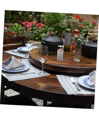 Alipis 5-Piece Travel Dispenser Container Set - Mini Tooth Cotton Holders with Lids Glass Food Storage 10.5x6x6cm - Buy Online on GoSupps.com