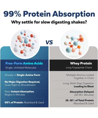 Instant Aminos - EAA+BCAA - 10 Essential Amino Acids Supplement - Rapid Absorption Zero Digestion - Supports Lean Muscle Recovery & Aging - 321% DIAAS Protein Score - Wild Berry (30 Servings) Wild Berry 5 Ounce (Pack of 1) - Buy Online on GoSupps.com
