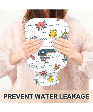 NAANLE Cartoon Boot Crab Hot Water Bottle - 1L Transparent Design for Hand & Foot Heat Relief | Warm Steady Bed Comfort & Therapy - Buy Online on GoSupps.com