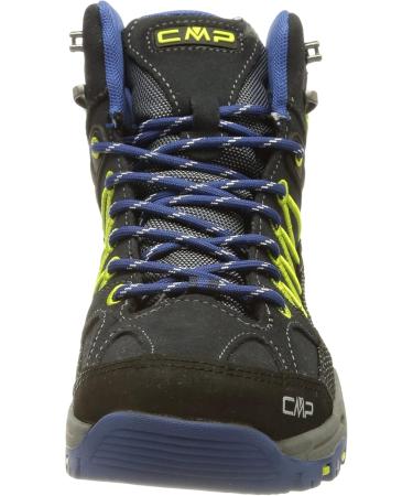 CMP Unisex Children's Rigel Mid Trekking Shoes WP - Blue Electric Size 39 EU | Best Hiking Shoes for Kids - Buy Online on GoSupps.com