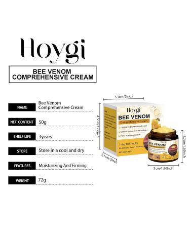 OLLZPJFPK Bee Venom Skin Care Cream Hydrating Moisturizing Gentle Nourishing Softening Skin Daily Application Care Cream - Buy Online on GoSupps.com
