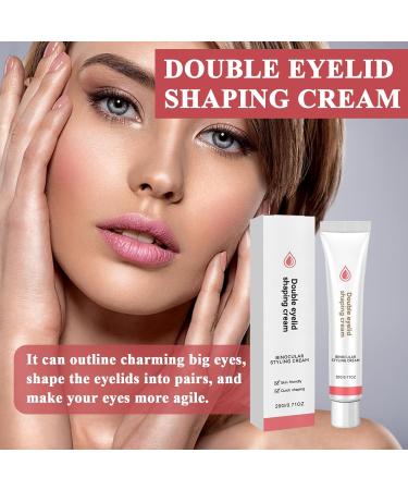 LINXINS Double Eyelid Styling Cream Double Eyelids Modeling Cream Double Eyelid Shaping Styling Cream Long Lasting Waterproof Double-fold Eyelids Cream (1PC) - Buy Online on GoSupps.com