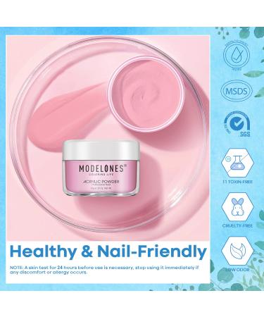 Modelones 24 Colors Acrylic Nail Powder Set - Pink Nude Pigmented French Nail Art for Nail Extension - Gifts for Women - Buy Online on GoSupps.com