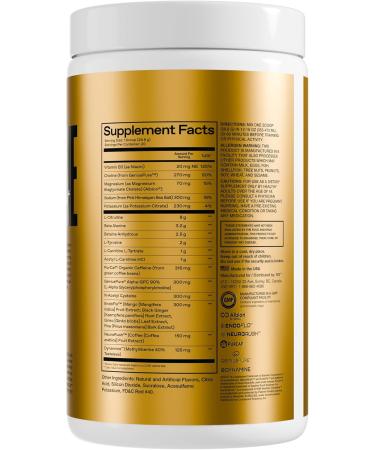 ONE OF ONE Loaded Pre-Workout High-Stim Energy Focus & Endurance with EndoFlo Genius Pure Alpha GPC NeuroRush Dynamine No Crash Gluten Free Pink Burst - Buy Online on GoSupps.com