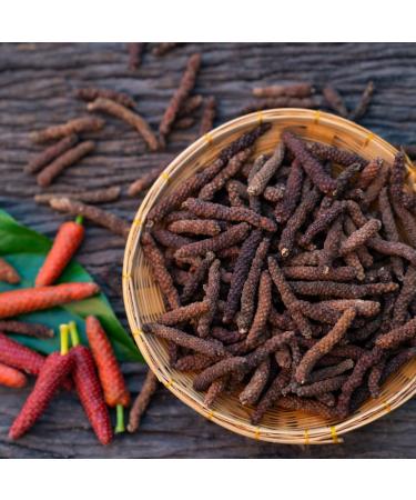 Long Pepper Sticks 125g - 100% Natural and Vegan - Additive-Free Long Whole Pepper - Buy Online on GoSupps.com