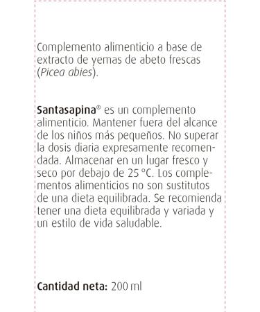  A.Vogel Bioforce Santasapina Syrup 200ml - Buy Online on GoSupps.com