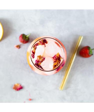 Erbology Organic Rose Water 3.4 fl oz | Premium Food Grade Hydrolate | Soothes Hydrates & Calms | Non-GMO in Recyclable Glass Bottle - Buy Online on GoSupps.com