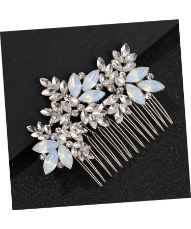 MAGICLULU Comb Wedding Headpiece for Bride Wedding Hair Accessories for Brides Bride Hair Accessory Bridal Headpieces for Wedding Bridal Hair Decor Tiara Rhinestones Alloy Hair up Miss - Buy Online on GoSupps.com