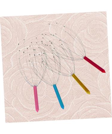Clispeed 12 pcs Head Massager - Therapeutic Scalp Massage Tool Claw - Metal Office Scraper for Deep Relaxation & Stress Relief - Buy Online on GoSupps.com