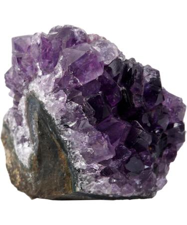 Natural Crystal Rough 1 pc Natural Purple Amethyst Crystal Quartz Cluster geode Sample Home Decoration Random Gemstone Stone Stone Mineral Specimen - Buy Online on GoSupps.com