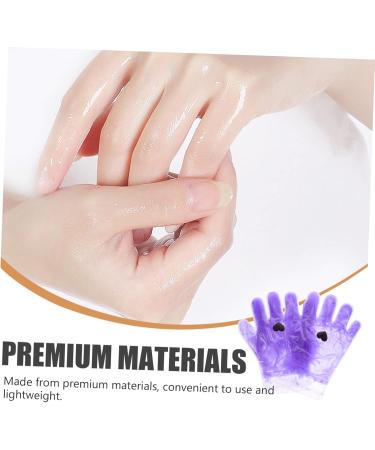 FRCOLOR 2 Pairs Hand Wax Set Foot Wax Set Nail Art Gel Paraffin Bags Mitts Covers Foot Wrapping Cover Clear Gloves Sheer Gloves Wax Warming Cover Paraffin Wax Film Wax Bag Simple Piguet - Buy Online on GoSupps.com