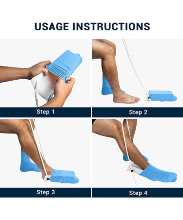 Motofuture Sock Helper | Easy Tightening & Undressing Aid for Pregnant Elderly & Disabled - Buy Online on GoSupps.com