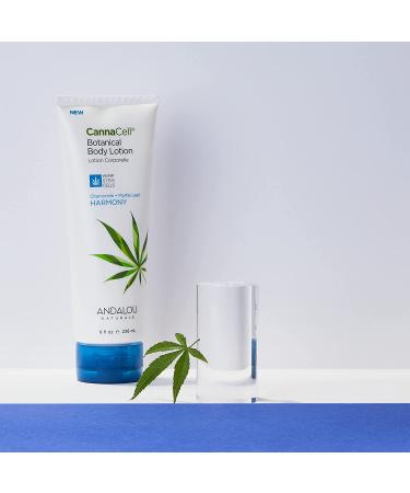 Andalou Naturals CannaCell Body Lotion - Harmony, 8 oz | Hydrating & Vegan Skincare - Buy Online on GoSupps.com