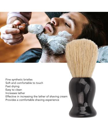Jenngaoo Beard Brush - Premium Synthetic Men's Shaving Brush for Easy Foaming & Salon Quality Cleaning - Buy Online on GoSupps.com