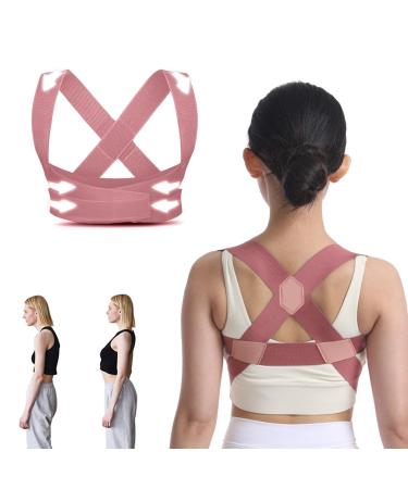 Posture Corrector Women Back Support Breathable Back Brace For Posture Corrector Adjustable Back Posture Corrector For Body Correction Back Shoulder And Spine Pain Relief (XS)