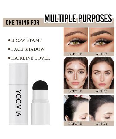 Waterproof Eyebrow Stamp Stencil Kit - Long Lasting Taupe Brow Shaping Shadow - Buy Online on GoSupps.com