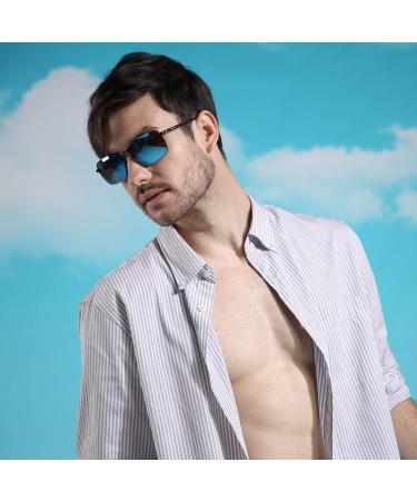 PRiSMA MAiLAND Sunglasses - Sunblocker SunProtect Blue - INTUITION 09 - Ultimate UV Protection for All Day Wear - Buy Online on GoSupps.com