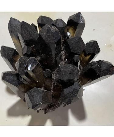 Natural Smoky Quartz Crystal Cluster Tea Crystal Specimen Crystal Large Clusters for Spiritual Home Decor 300-500g Crystal Cluster - Buy Online on GoSupps.com