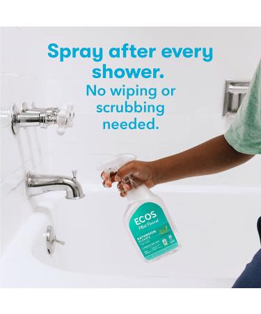 ECOS Shower Cleaner with Tea Tree Oil 44 Fl Oz (Pack of 2) - Earth Friendly Cleaning Solution - Buy Online on GoSupps.com