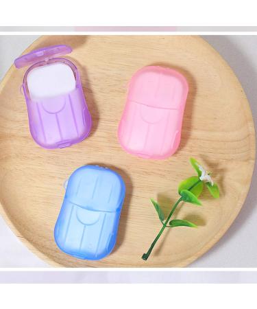 Tankerstreet 12-Piece Portable Soap Leaves - 240 One-Way Paper Soap Sheets for Camping Hiking Travel - Eco-Friendly Plastic Box (6 Colors) - Buy Online on GoSupps.com
