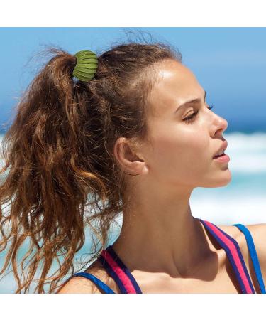 7 PCS Bird Nest Hair Clips & Ponytail Holders for Women | Velvet Expandable Bun Claw | Valentine's Day Gift - Buy Online on GoSupps.com