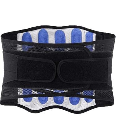 Samnuerly Adjustable Lower Back Support Belt - X-Large | Breathable Mesh | Sports Protection for Men & Women | Ideal for Lordosis - Buy Online on GoSupps.com