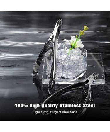 Feryes Nail Skin Pliers & Scissors - Sharp Cuticle Tools for Perfect Manicure & Pedicure | Durable Dead Skin Remover - Buy Online on GoSupps.com