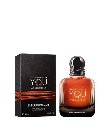 Armani beauty - Stronger With You Absolutely - Parfum - Cologne for Men - Spicy Ambery Gourmand Men s Fragrance Rum Accord Cedarwood Lavendar & Vanilla Notes 1.7 Fl Oz (Pack of 1) - Buy Online on GoSupps.com
