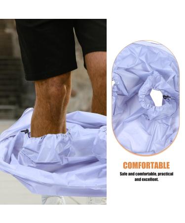 FOMIYES Leg Shaving Cape | Adjustable & Foldable Hair Catcher Bib for Men & Women - No Mess Shaving Solution - Buy Online on GoSupps.com