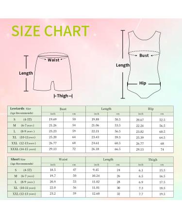 MODAFANS Girls' Sparkly Gymnastics Leotard Set - Black Marble, 6-7 Years - Buy Online on GoSupps.com
