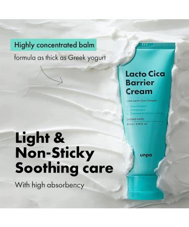 UNPA Lacto Cica Barrier Cream Moisturizer 3.5oz (100g) - Soothing & Hydrating Cream for Sensitive Skin | International Shipping - Buy Online on GoSupps.com