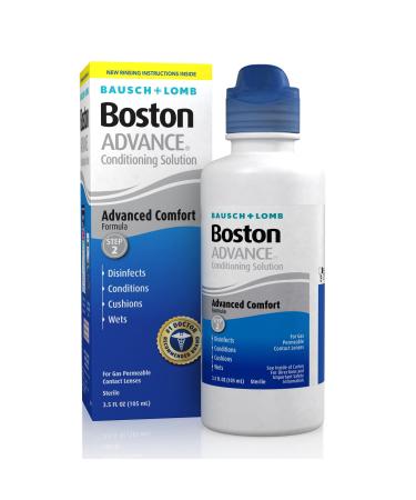 Bausch & Lomb Boston ADVANCE Conditioning Solution 3.5 Fl Oz (Pack of 2) 3.5 Fl Oz (Pack of 2) Advance Conditioing Solution